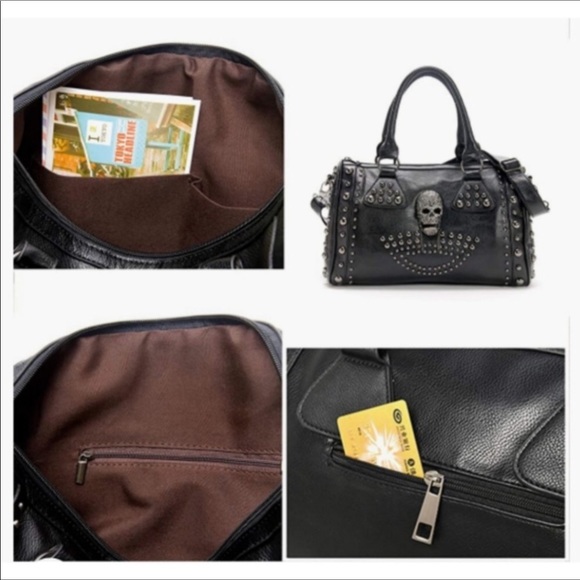 🆕️ Skull Handbag Large Capacity Gothic Style - Picture 8 of 8